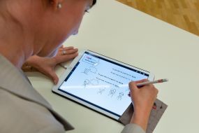 Digitales live Graphic Recording mit speaktukre