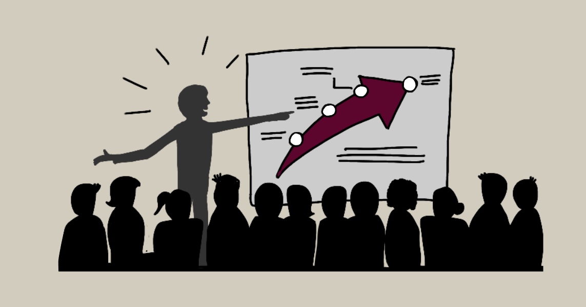 Vortrag und Präsentation besser machen durch exklusives Graphic Recording von speakture