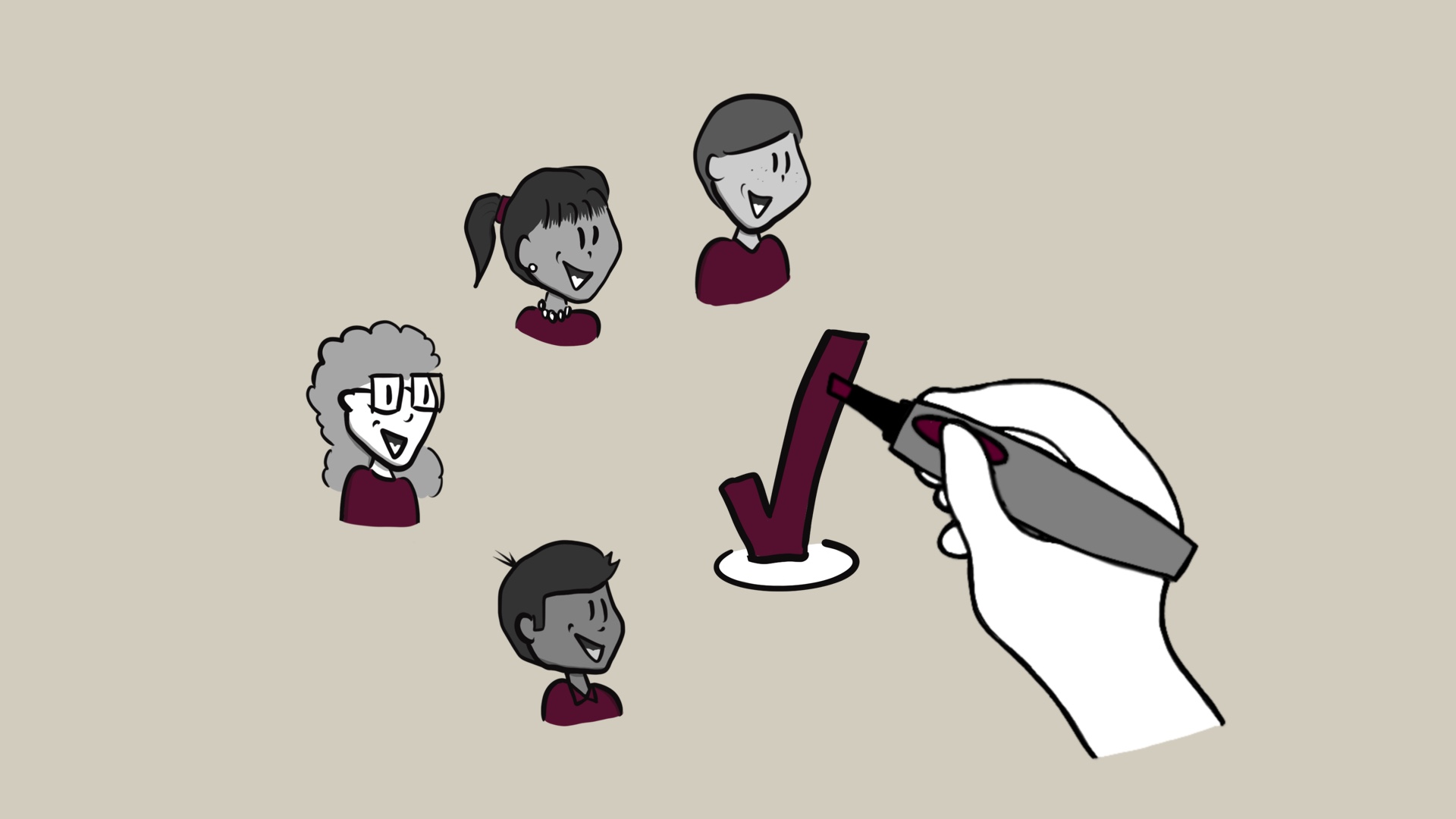 Visualisierungs-Workshop von speakture für Persönlcihkeiten, Sketchnotes lernen