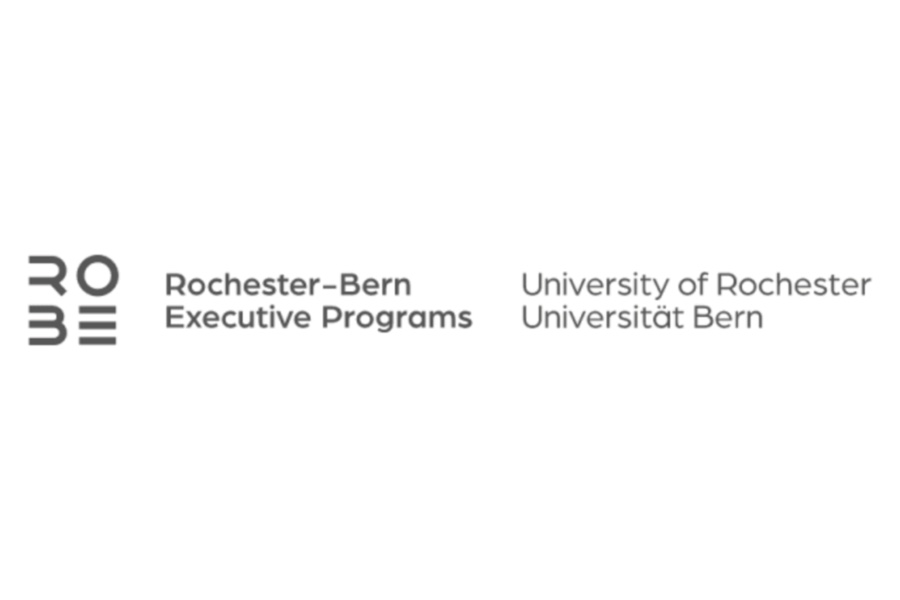 Rochester-Bern Executive Programs Logo Kunde von speakture fuer Graphic Recording