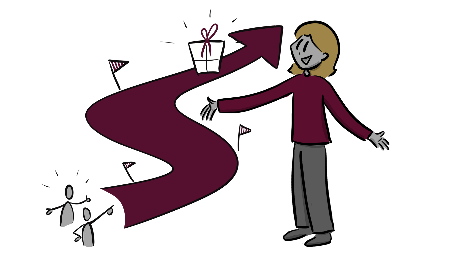 Das eigenen Business zu skizzieren, also zu visualisieren, und damit sichtbar und verständlich zu machen im Workshop von speakture