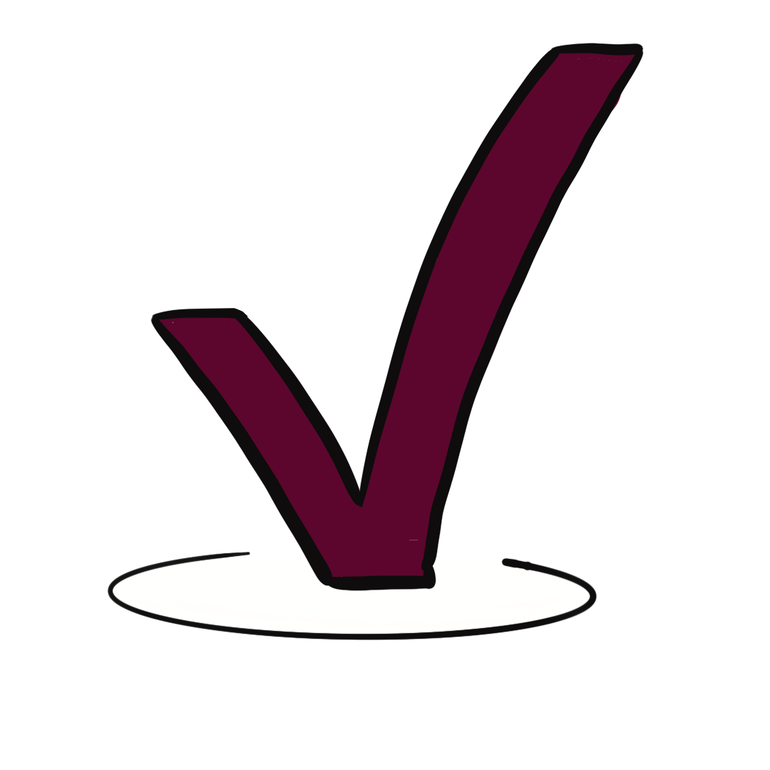 checkmark Haken alles in Ordnung visualisiert von speakture